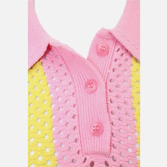 EUC Mango 2 piece Crochet Top Skirt Set - Picture 8 of 10